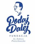 Logo Fundacja im. Doktora Piotra Janaszka PODAJ DALEJ